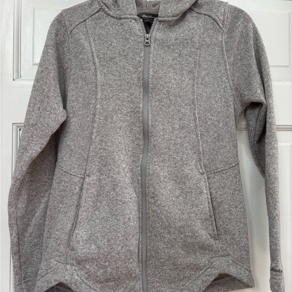 Eddie Bauer Women's Heather Gray Utility Jacket